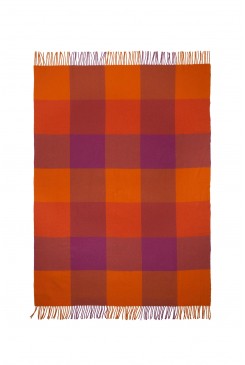 Patchwork Puzzle Wool Throw