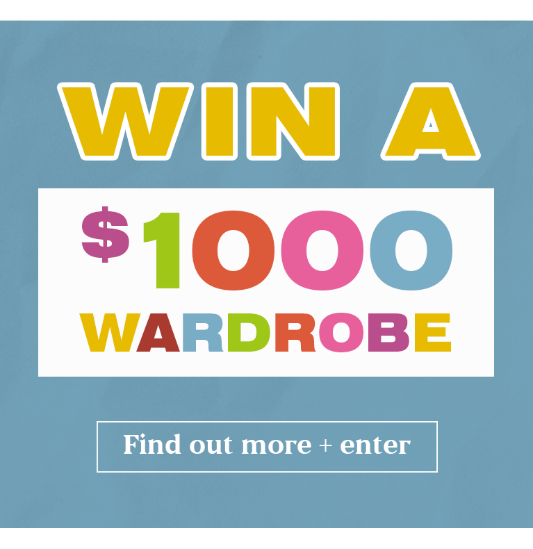 Win a $1000 wardrobe